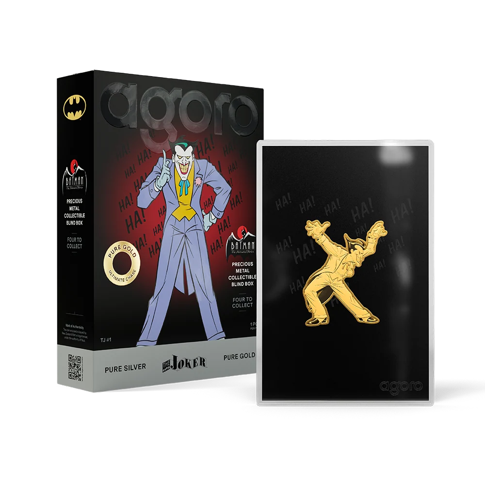 Batman: The Animated Series Joker Blind Box 1/2oz Silver Collectible Coin