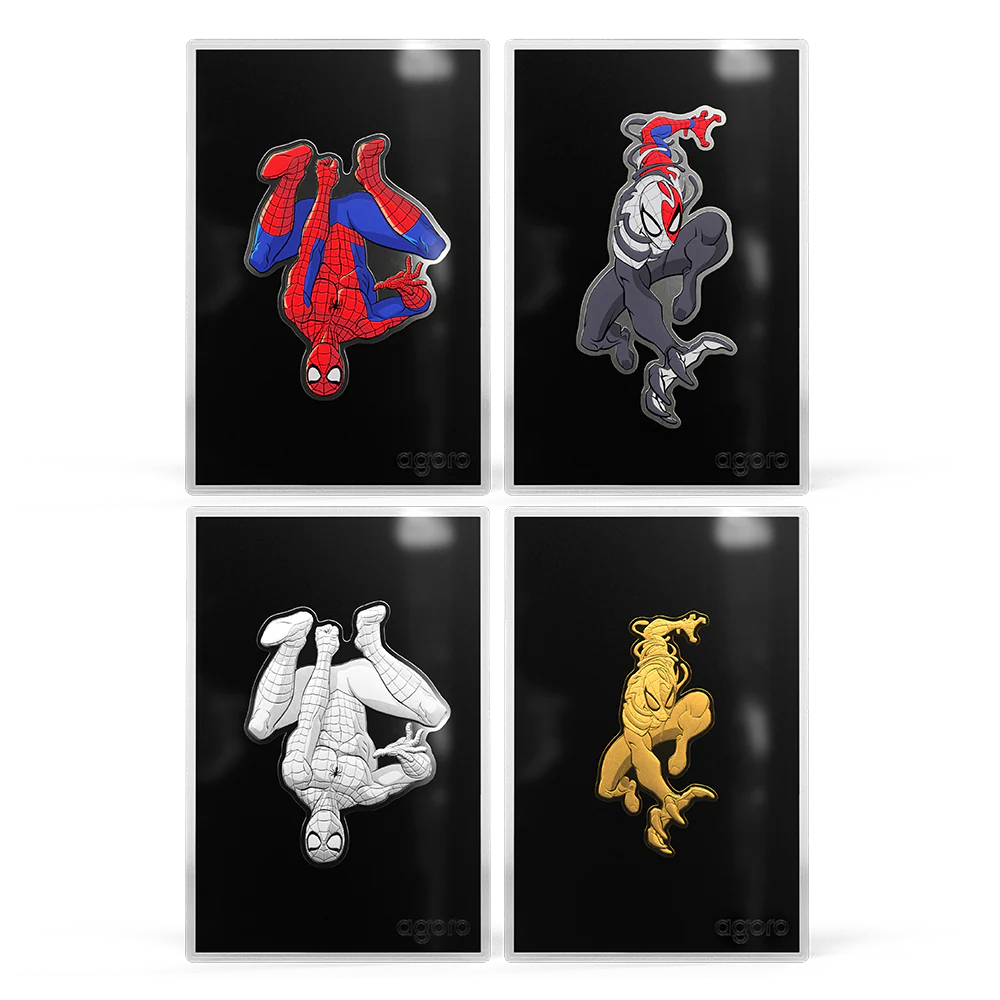 Marvel Spider-Man Transforms Blind Box 1/2oz Coin Blind Box