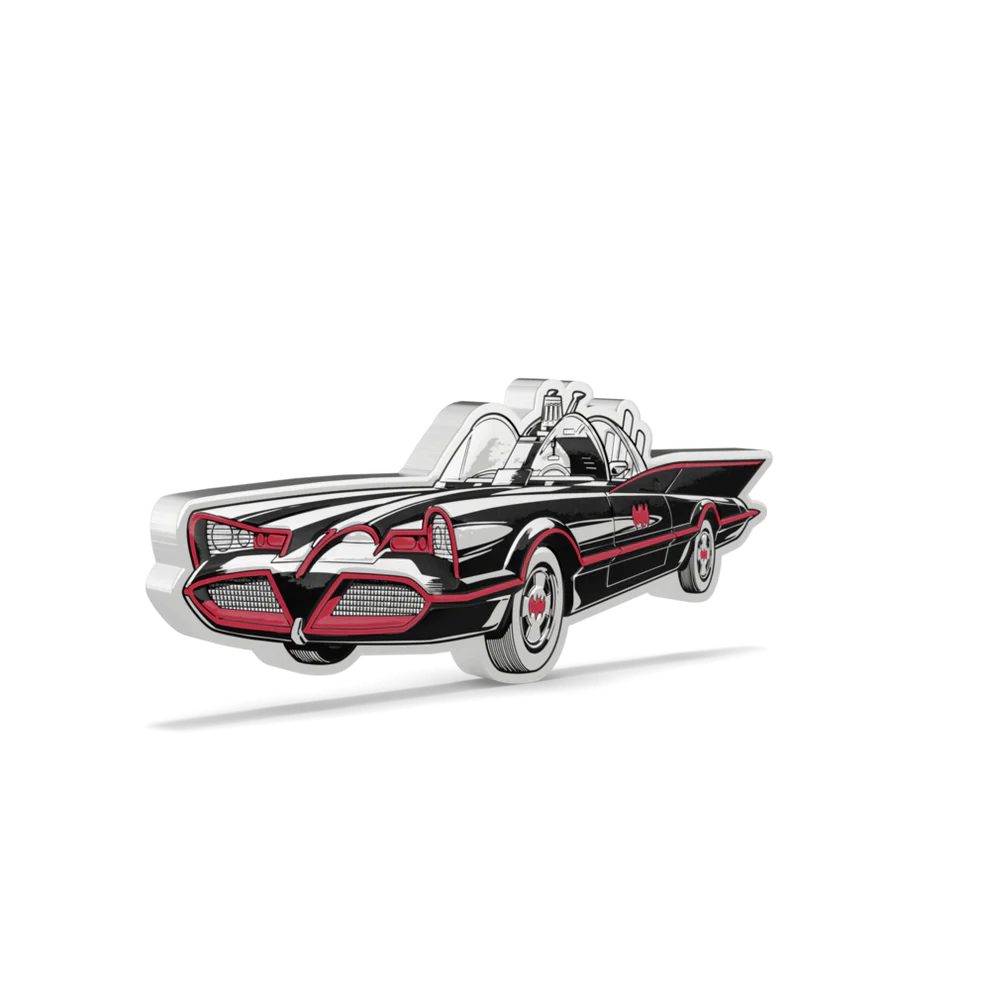 BATMAN 1966 - Batmobile 1oz Silver Collectible Coin