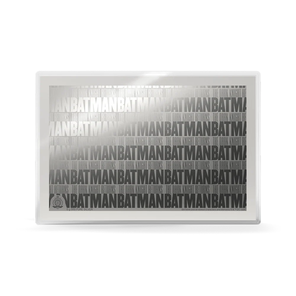 The Dark Knight Returns: Batman 5g Silver Collectible Foil