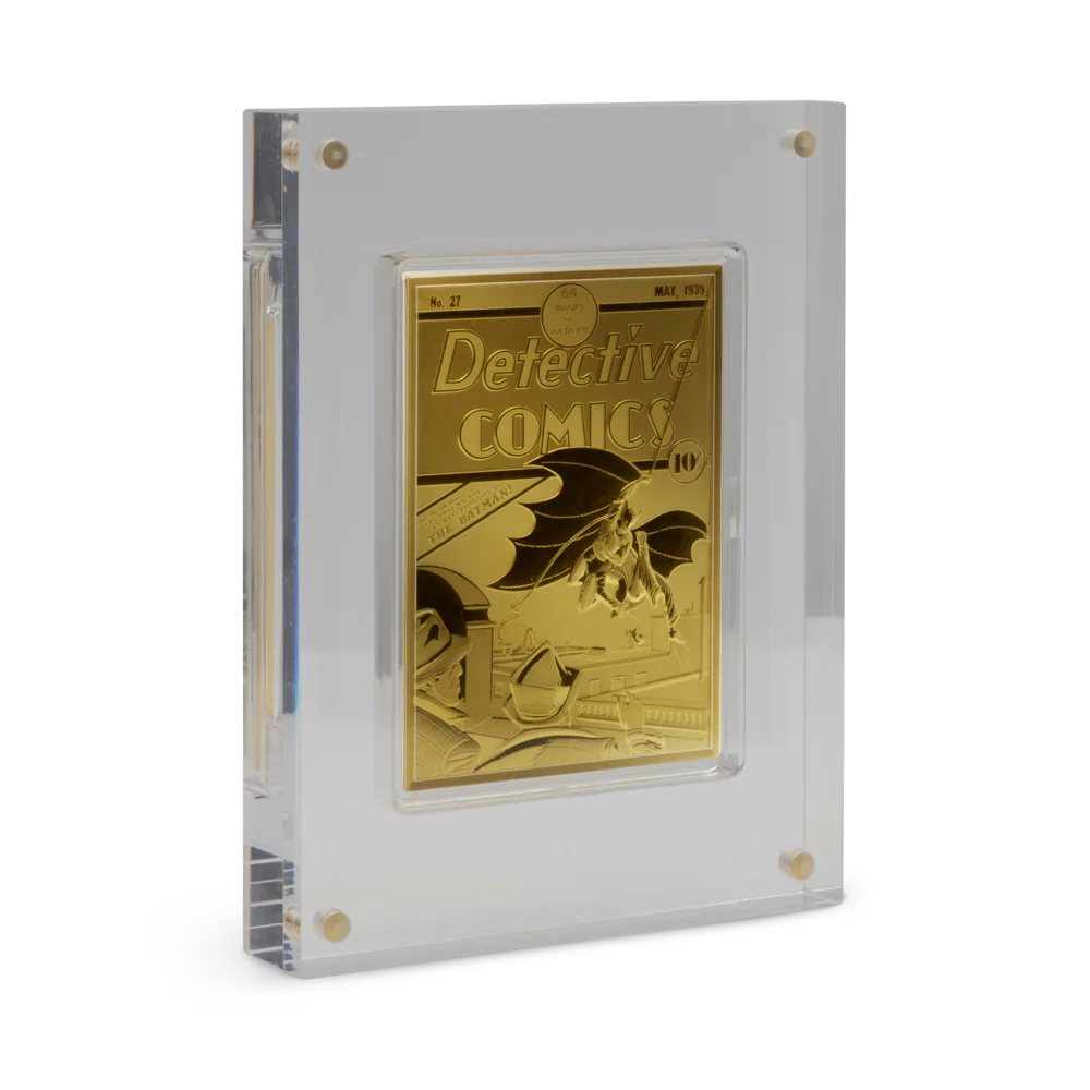 DC 90th Anniversary - Golden Age - Detective Comics #27 Gilded 5oz Silver Coin