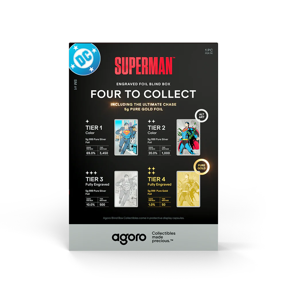 Superman 5g Foil Blind Box