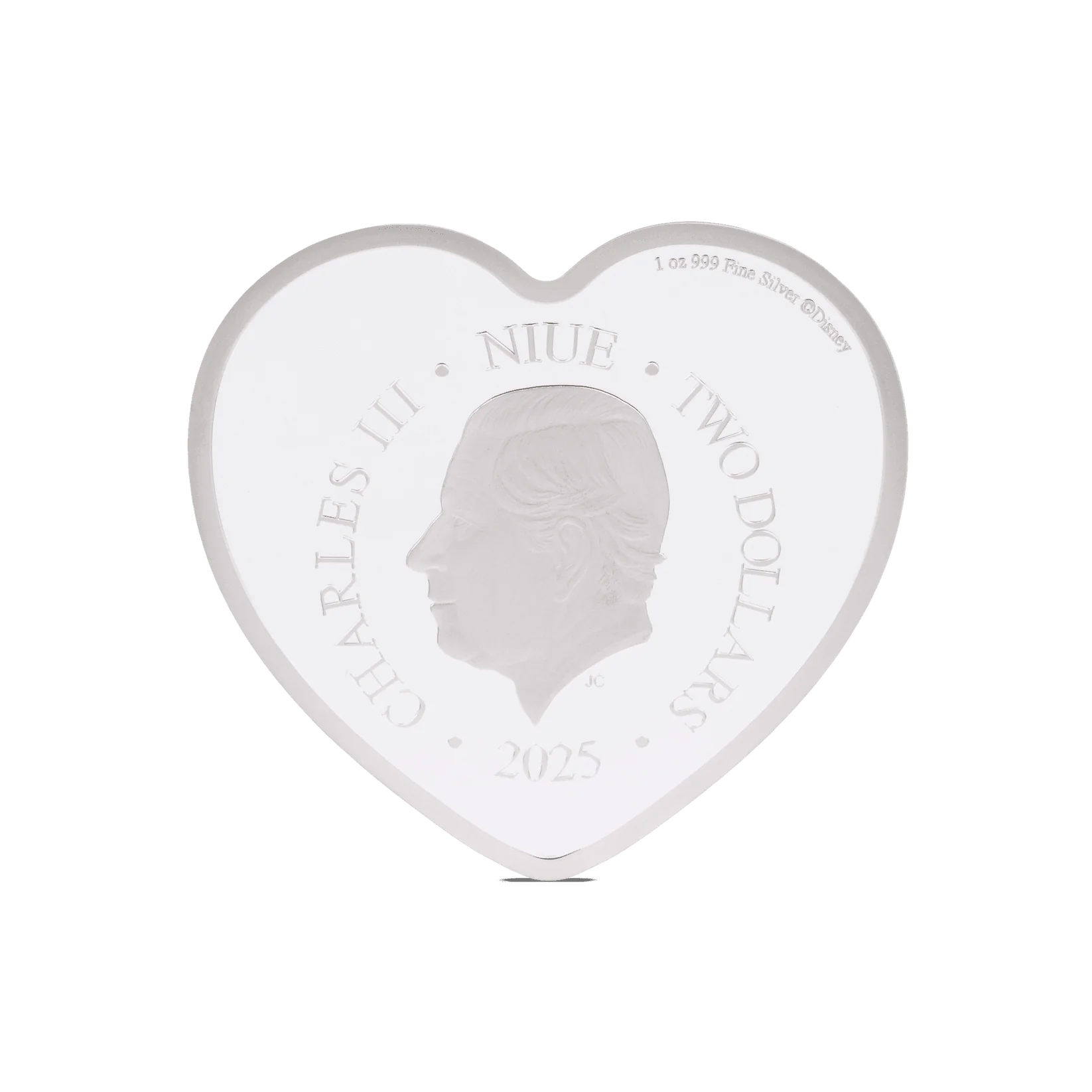 Disney I Love Us Mickey Mouse and Minnie Mouse 1oz Silver Coin