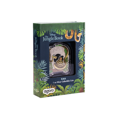 Disney The Jungle Book - Kaa 1oz Silver Coin