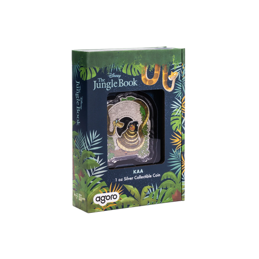 Disney The Jungle Book - Kaa 1oz Silver Coin