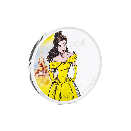 Disney Princess Belle Collectible Coin 1oz Silver Coin