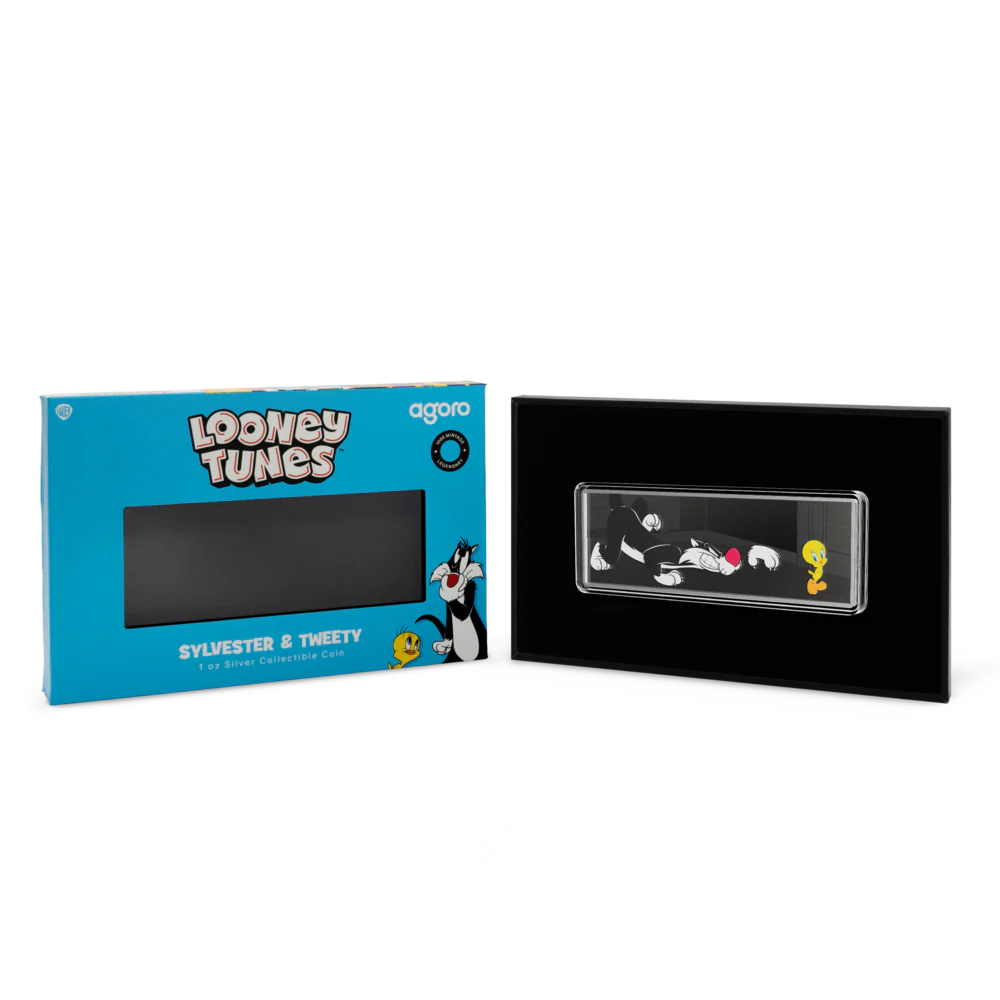 Looney Tunes - Sylvester & Tweety 1oz Silver Collectible Coin