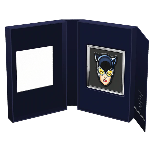 DC Comics Faces of Gotham Catwoman 1oz Silver Coin