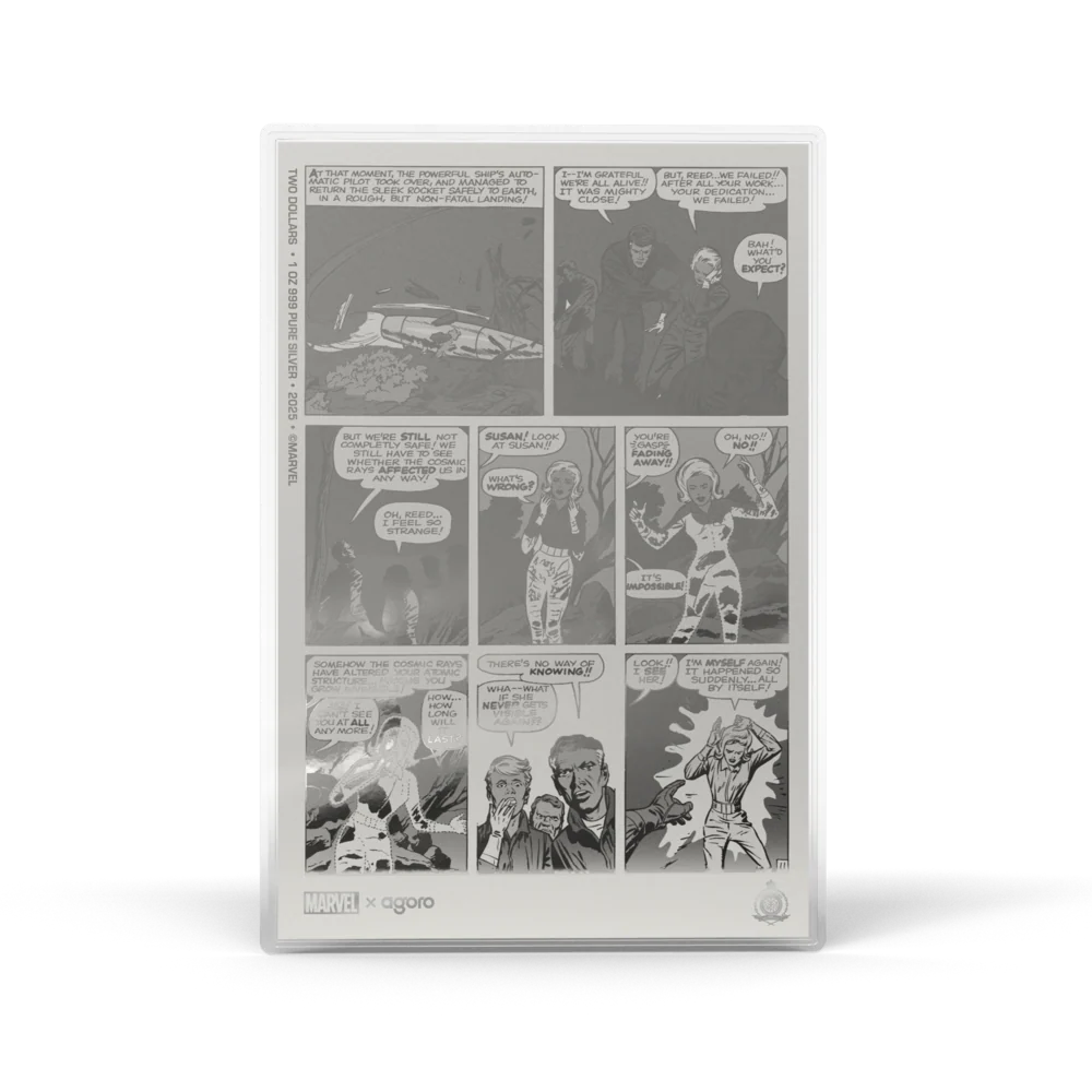 Marvel - Fantastic Four #1 Foil 1oz Silver COMIX Foil