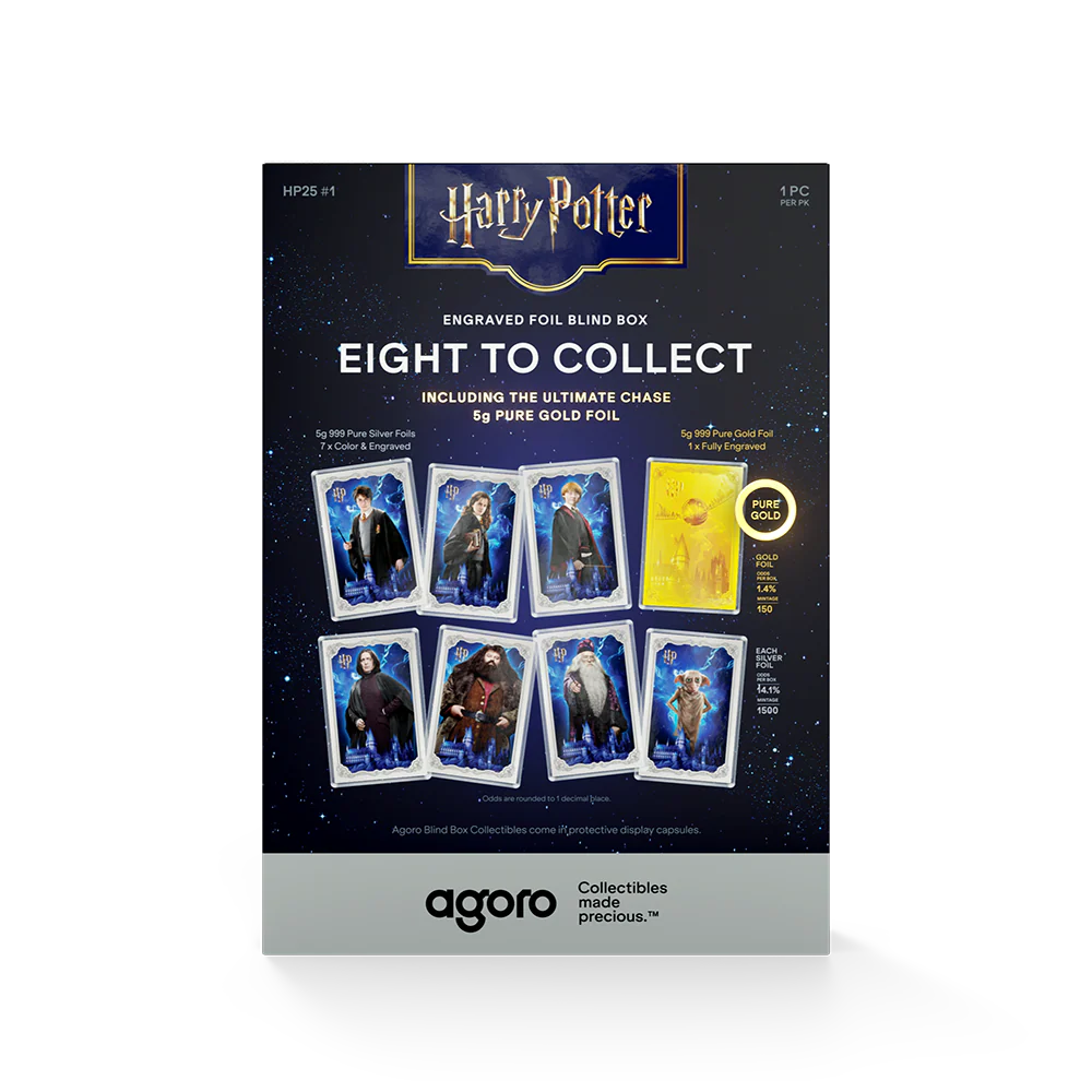 Harry Potter 25 Years of Magic 5g Foil Blind Box