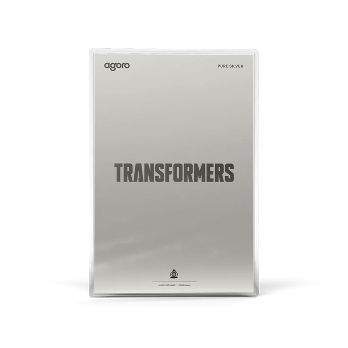 The Transformers: The Movie (1986) 1oz Silver Foil