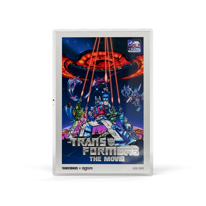 The Transformers: The Movie (1986) 1oz Silver Foil