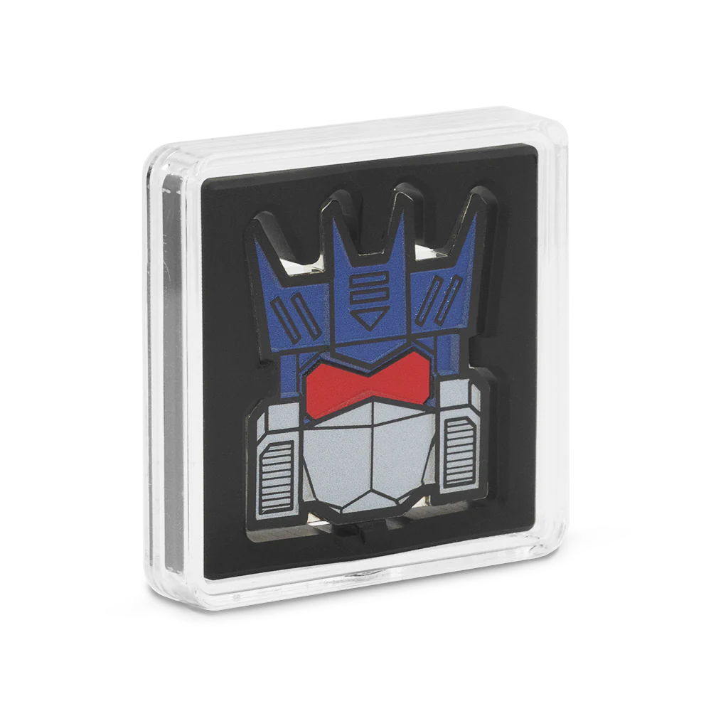 Transformers Heads Soundwave 1oz Silver Coin
