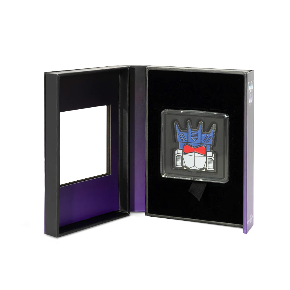 Transformers Heads Soundwave 1oz Silver Coin