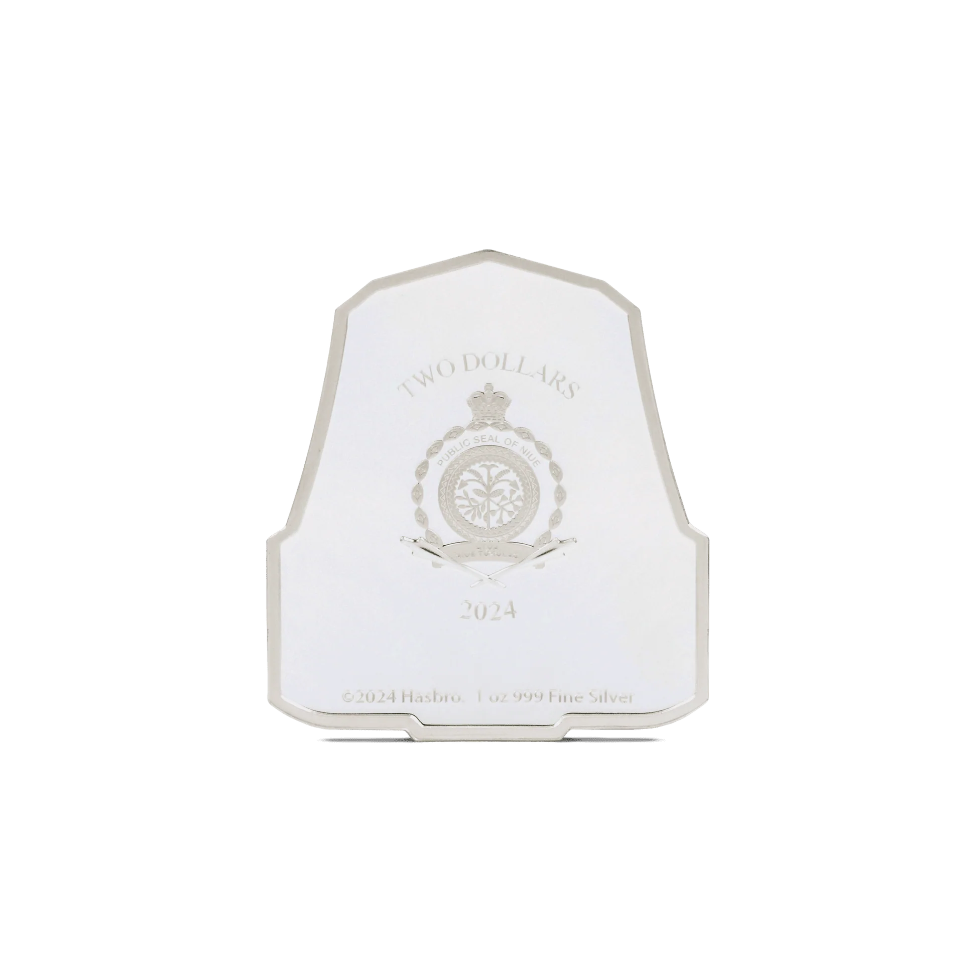 Transformers Heads Megatron 1oz Silver Collectible Coin