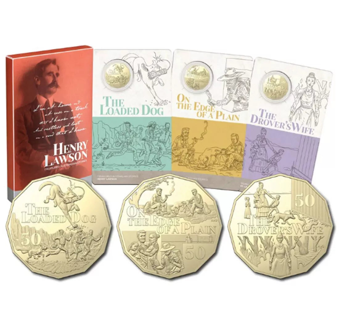 Henry Lawson Collection - 50c Uncirculated Coin 2022