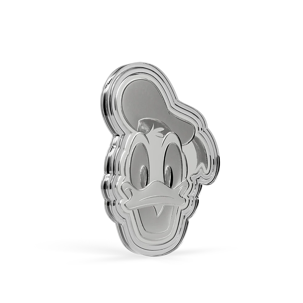 Iconic Expressions Mickey and Friends - Donald Duck 1/2oz Silver Collectible Coin