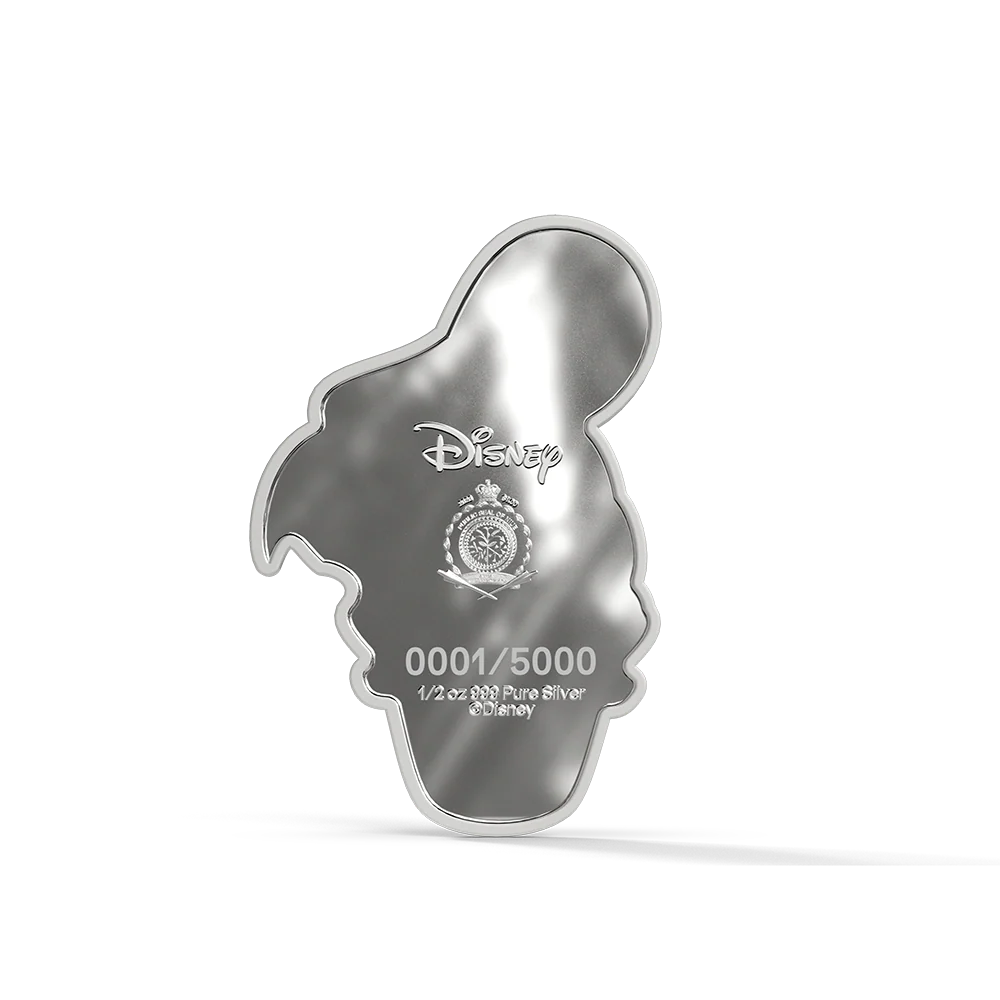 Iconic Expressions Mickey and Friends - Donald Duck 1/2oz Silver Collectible Coin