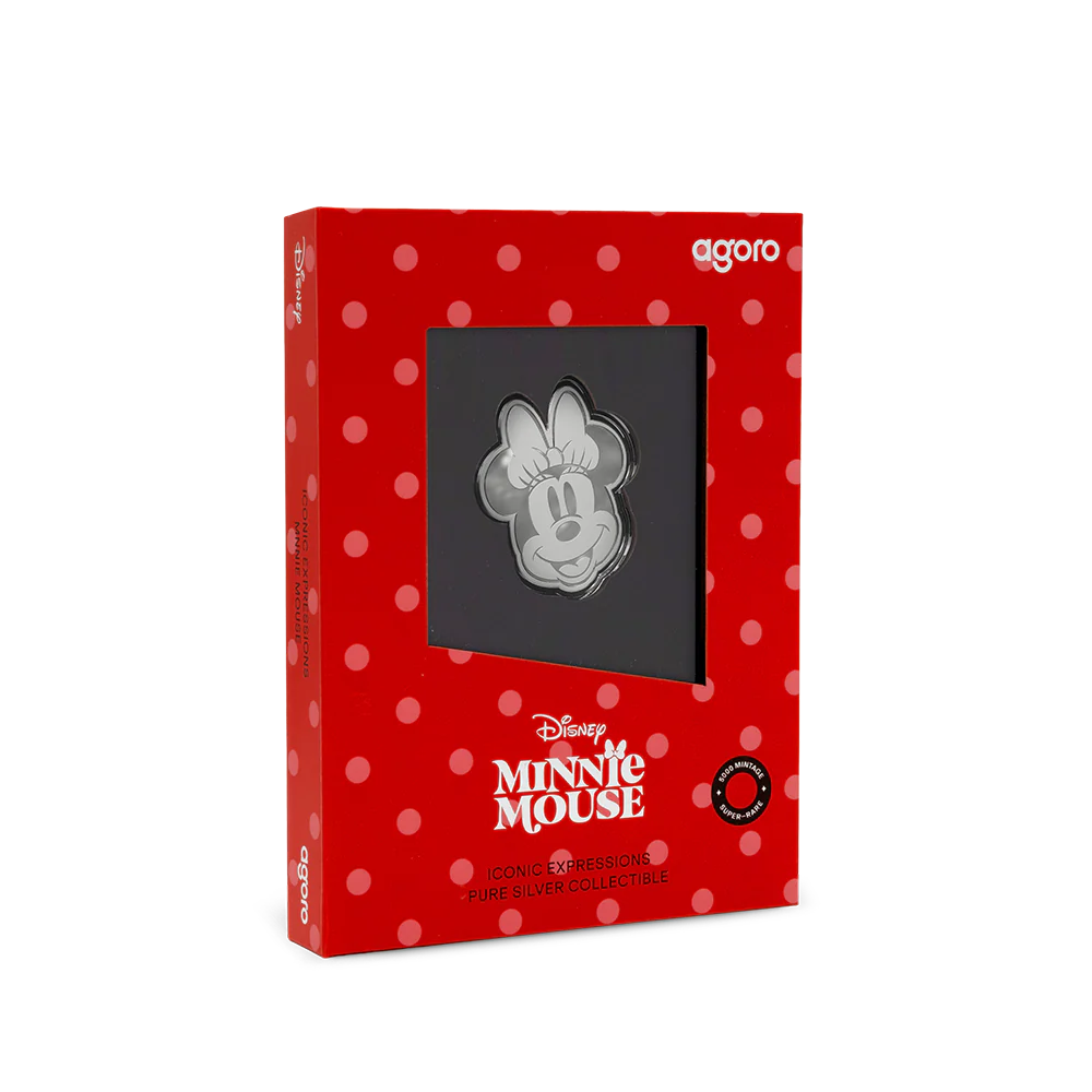 Iconic Expressions Mickey and Friends Minnie Mouse 1/2oz Silver Collectible Coin