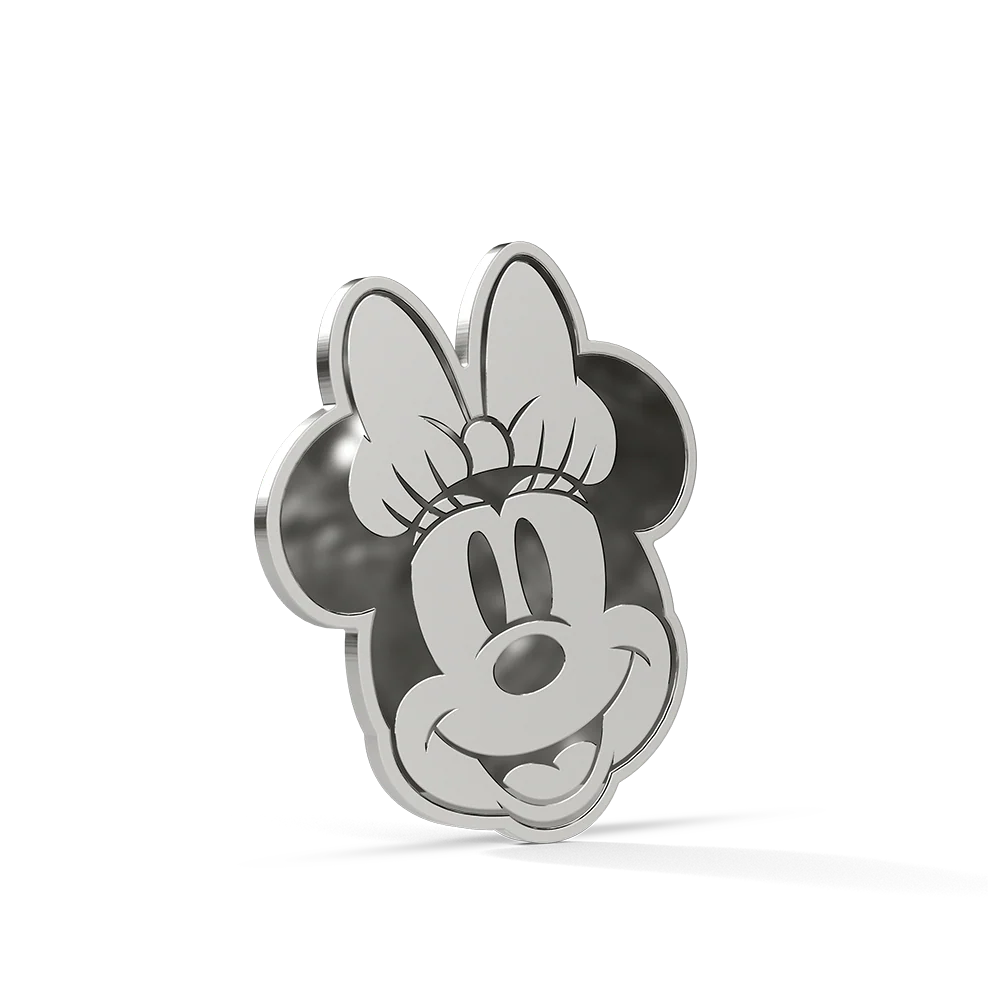 Iconic Expressions Mickey and Friends Minnie Mouse 1/2oz Silver Collectible Coin