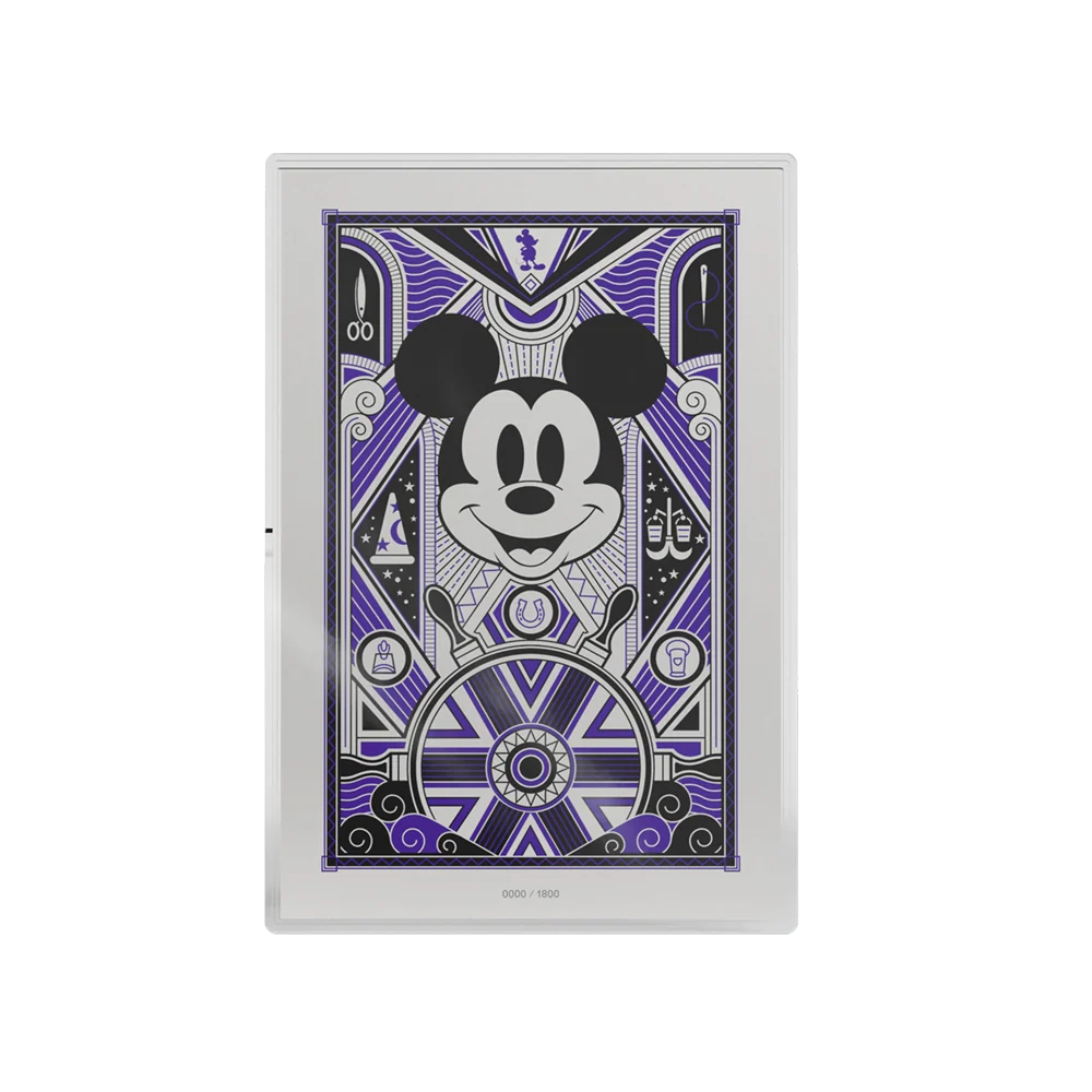 Mickey Mouse Art Deco 5g Silver Collectible Foil