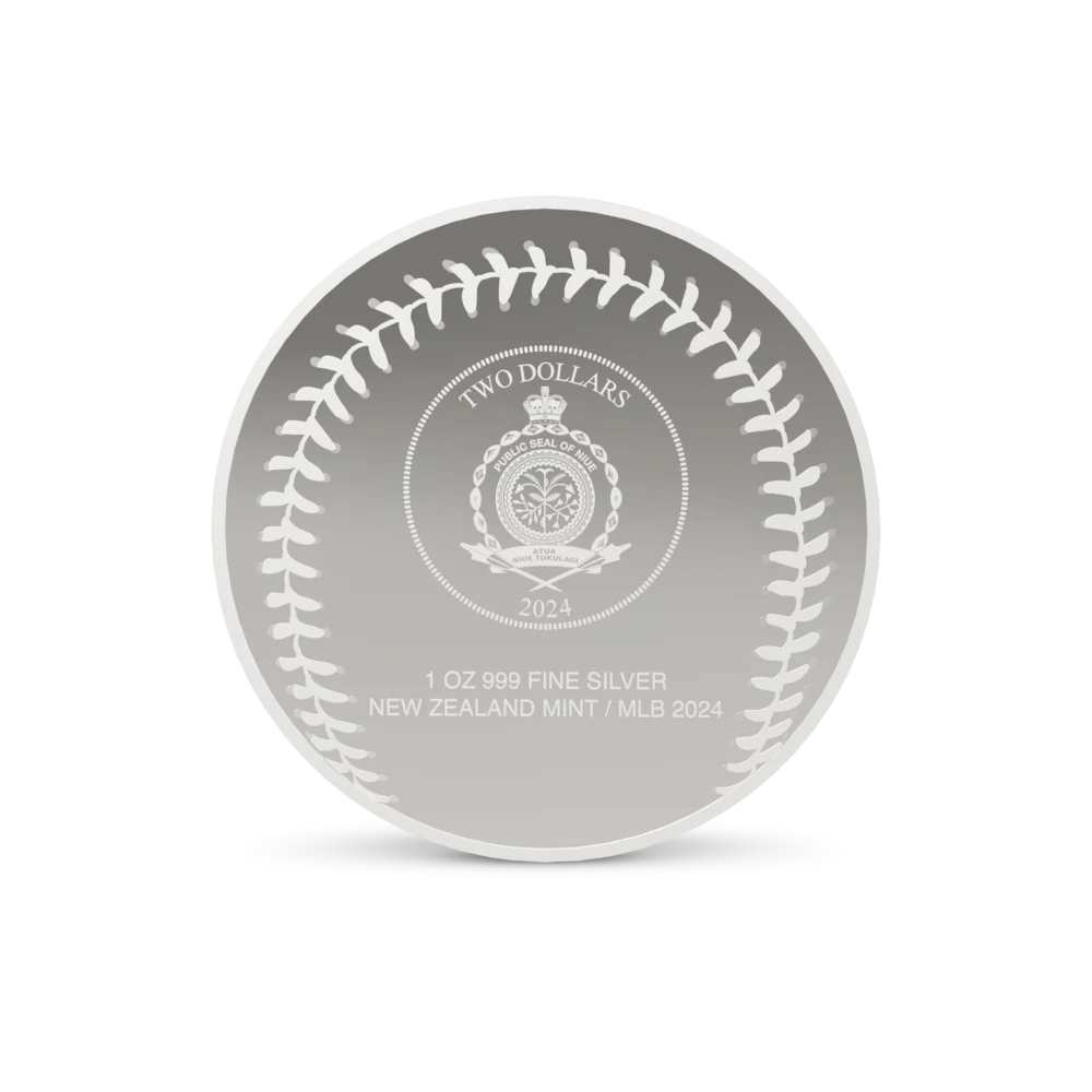 Major League Baseball World Series 2024 Los Angeles Dodgers 1oz SIlver Coin