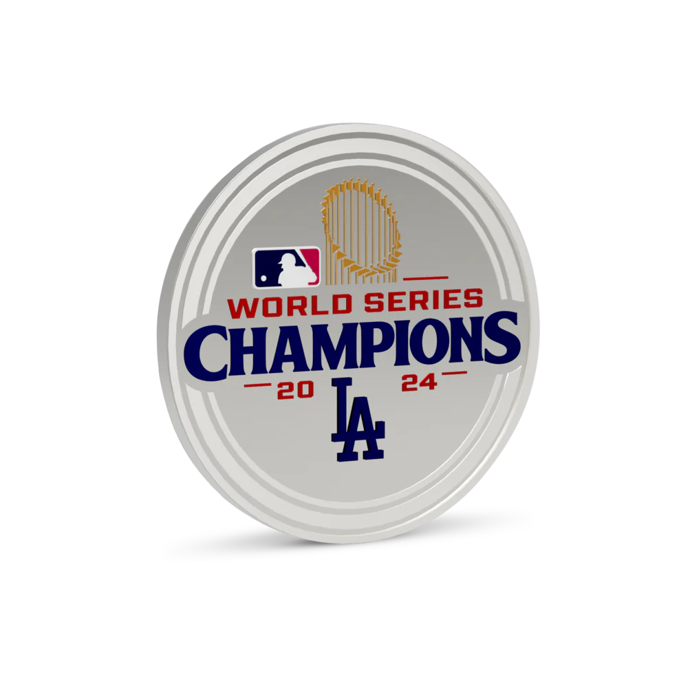 Major League Baseball World Series 2024 Los Angeles Dodgers 1oz SIlver Coin