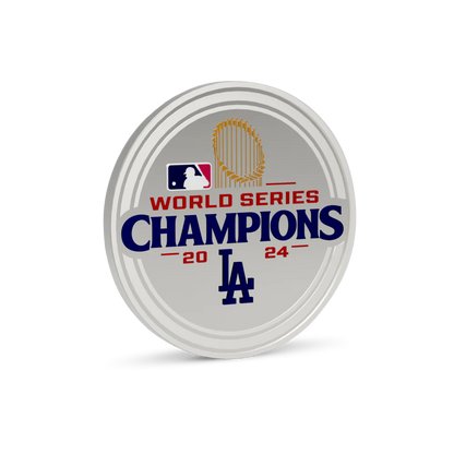 Major League Baseball World Series 2024 Los Angeles Dodgers 1oz SIlver Coin