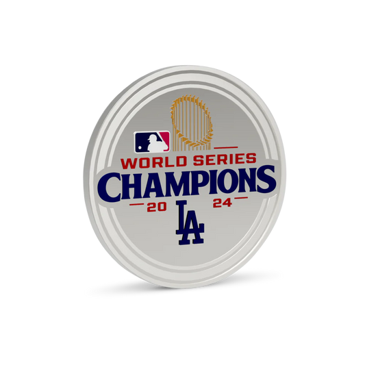 Major League Baseball World Series 2024 Los Angeles Dodgers 1oz SIlver Coin