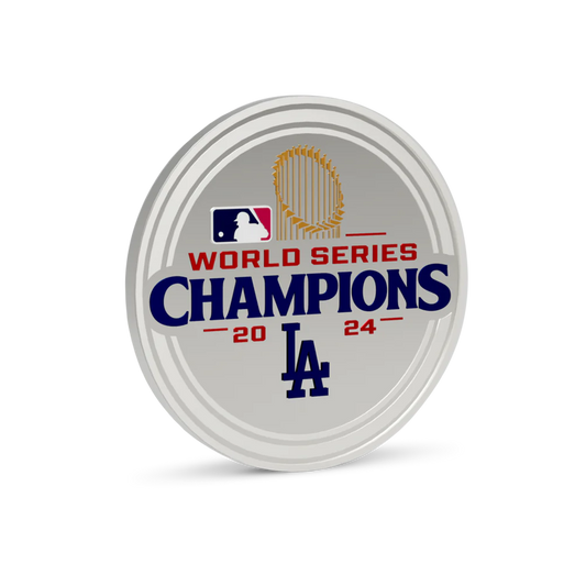 Major League Baseball World Series 2024 Los Angeles Dodgers 3oz SIlver Coin