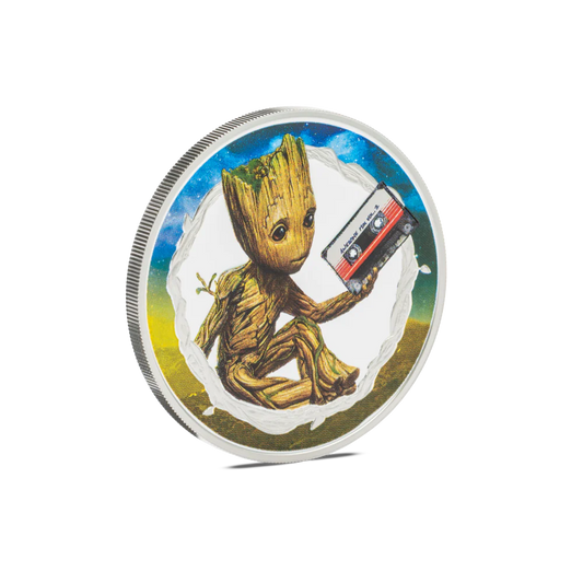 Marvel Groot Coin 1oz Silver Coin