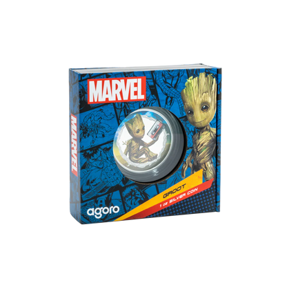 Marvel Groot Coin 1oz Silver Coin