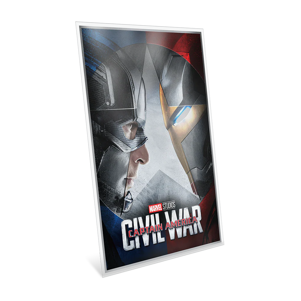 Marvel - The Infinity Saga Phase Three - Captain America: Civil War 1.5oz Silver Foil