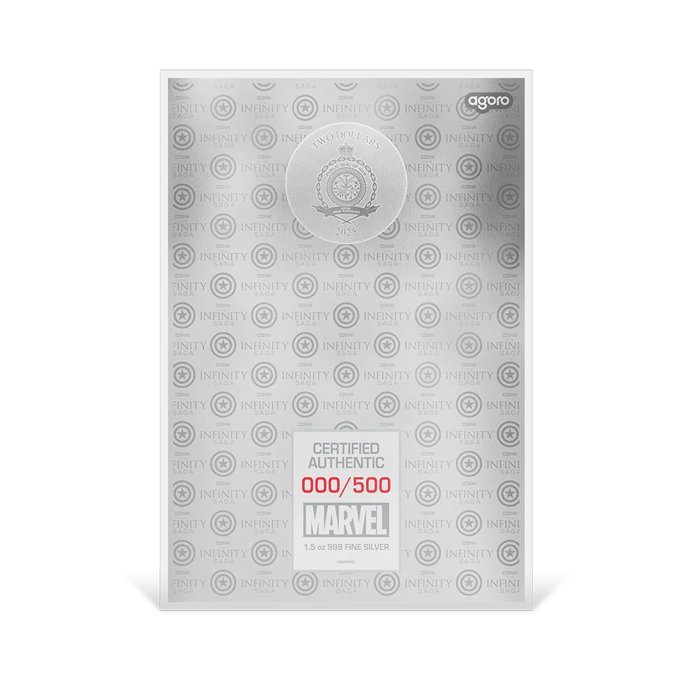 Marvel - The Infinity Saga Phase Three - Captain America: Civil War 1.5oz Silver Foil