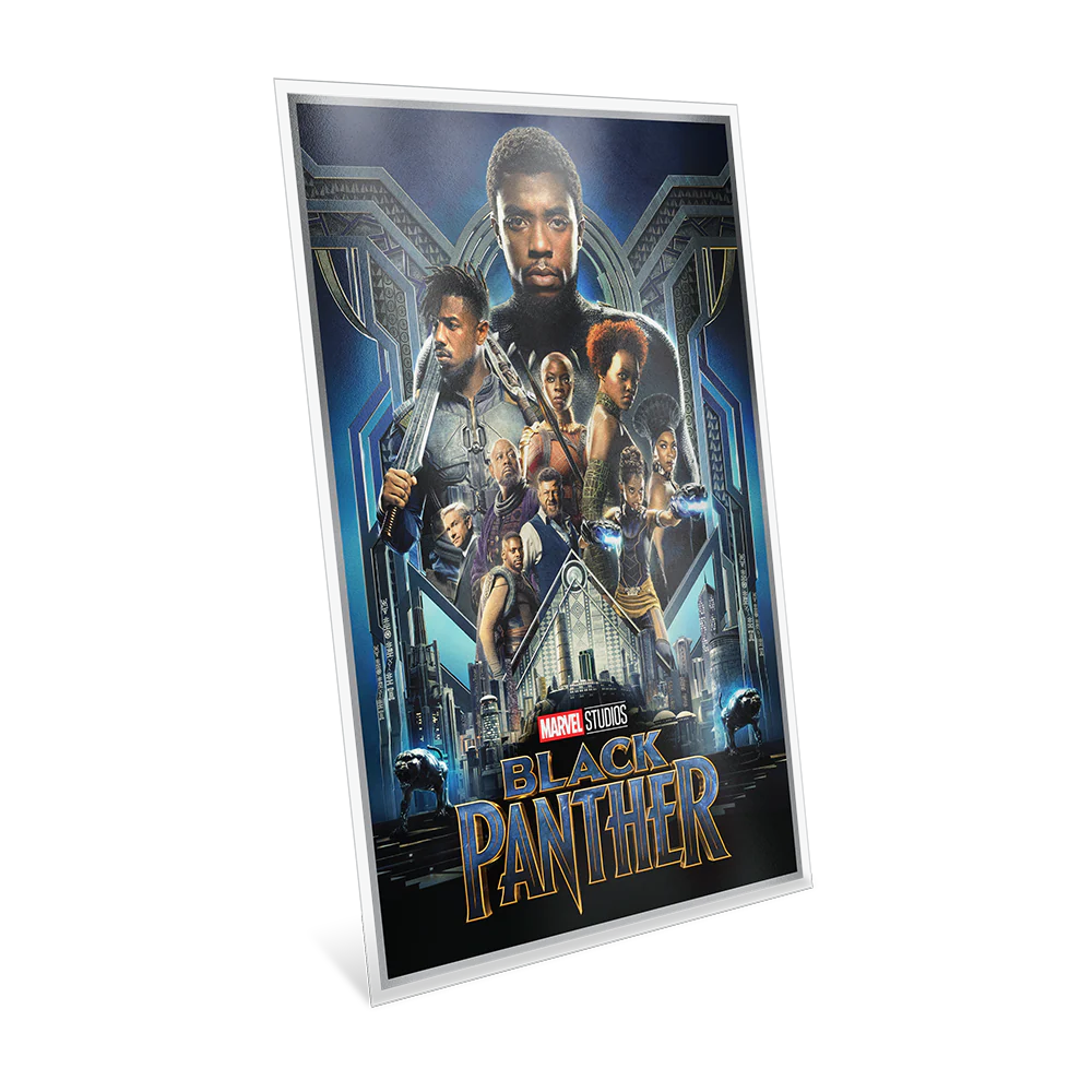 Marvel - The Infinity Saga Phase Three - Black Panther 1.5oz Silver Foil
