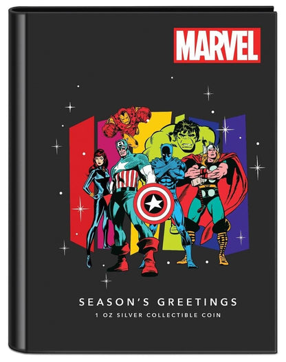 Marvel Season’s Greetings 2023 1oz Silver Coin