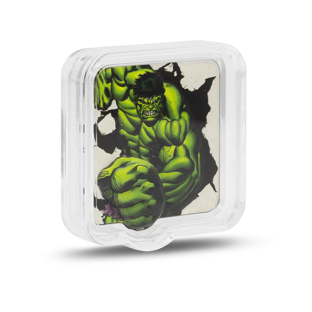 Marvel Hulk 'Smash' 2oz Silver Coin