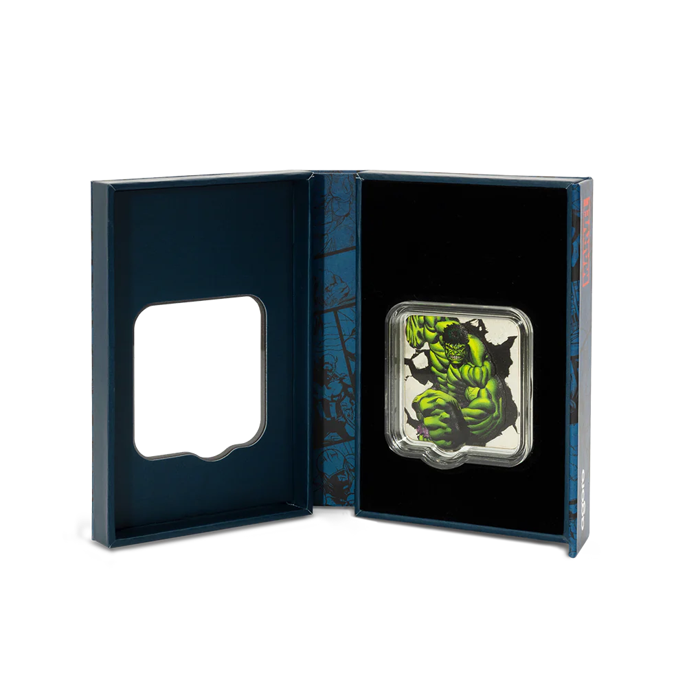 Marvel Hulk 'Smash' 2oz Silver Coin
