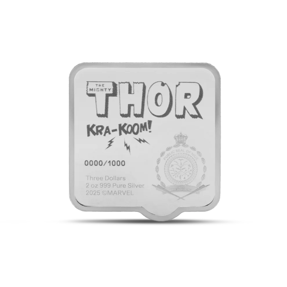 Marvel Thor 'KRA-KOOM' 2oz Silver Collectible Coin