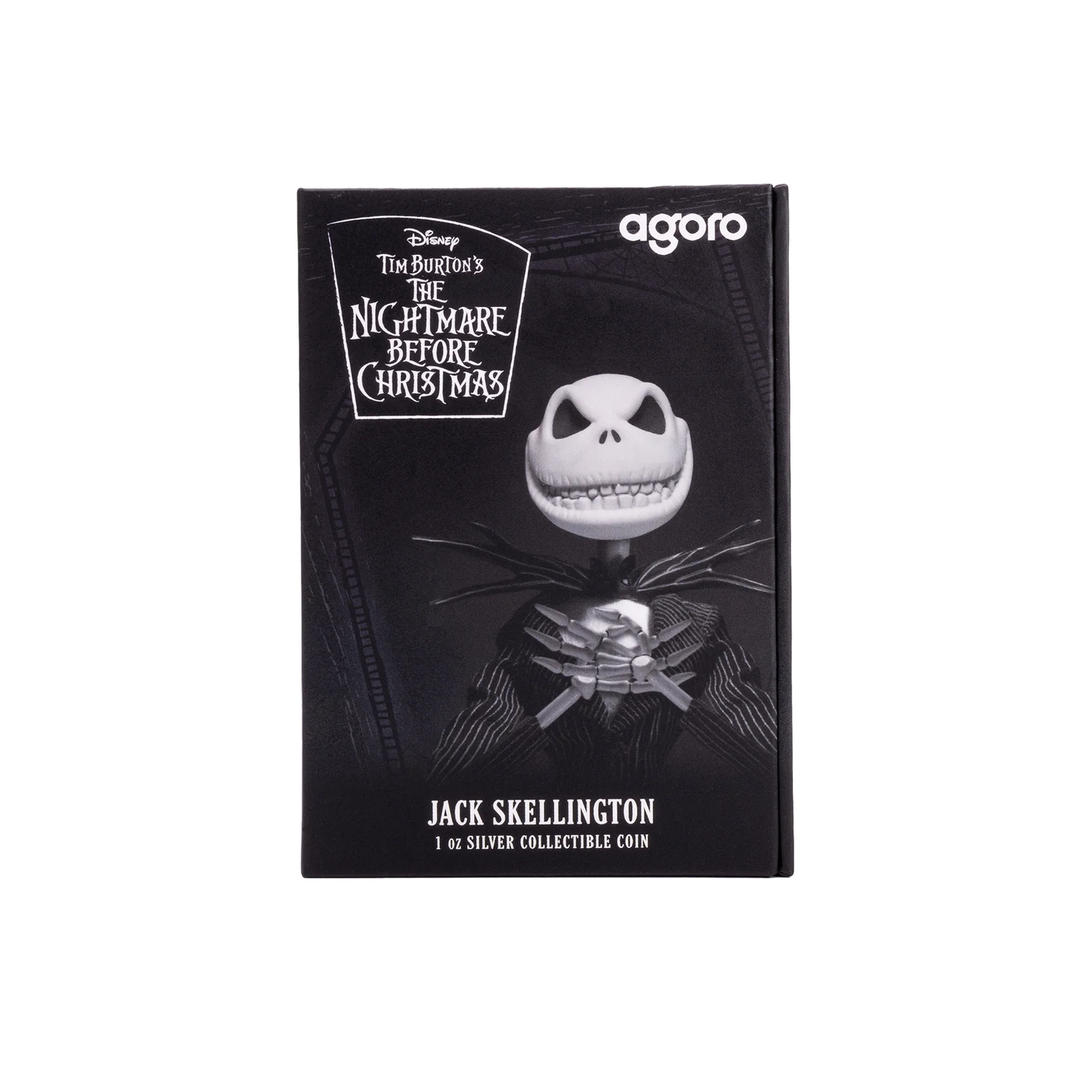 Disney The Nightmare Before Christmas Jack Skellington Coin 1oz Silver Coin