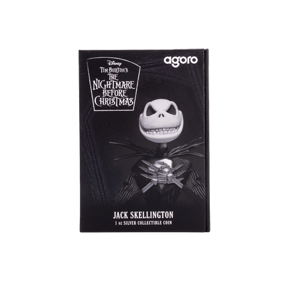 Disney The Nightmare Before Christmas Jack Skellington Coin 1oz Silver Coin