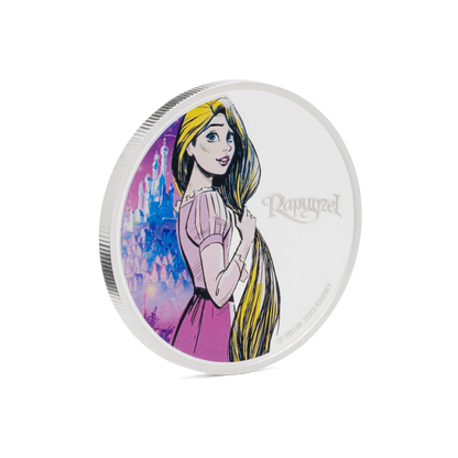 Disney Princess Rapunzel 2024 1oz Silver Coin