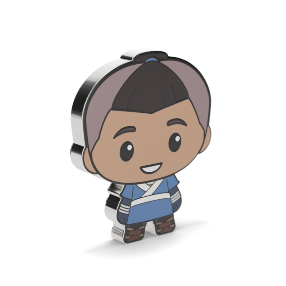 Avatar The Last Airbender - Sokka Chibi 1oz Silver Chibi Coin