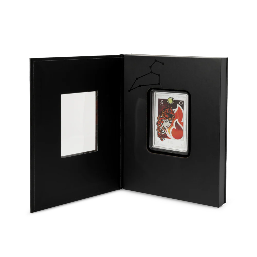 Star Signs of the Zodiac - Leo 2oz Silver Collectible Coin