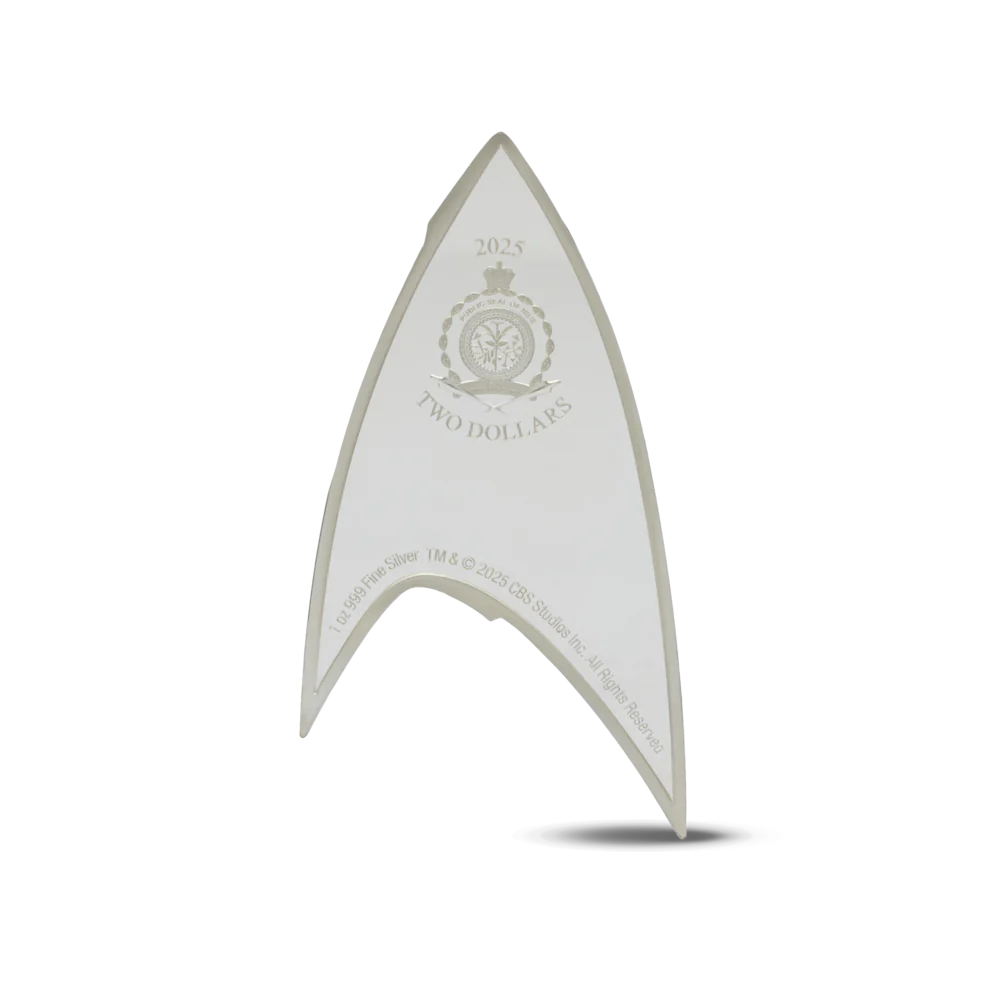 Star Trek Starfleet Divisions Medical Insignia 1oz Silver Coin