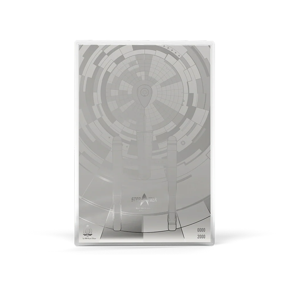 Star Trek Spock 5g Silver Collectible Foil