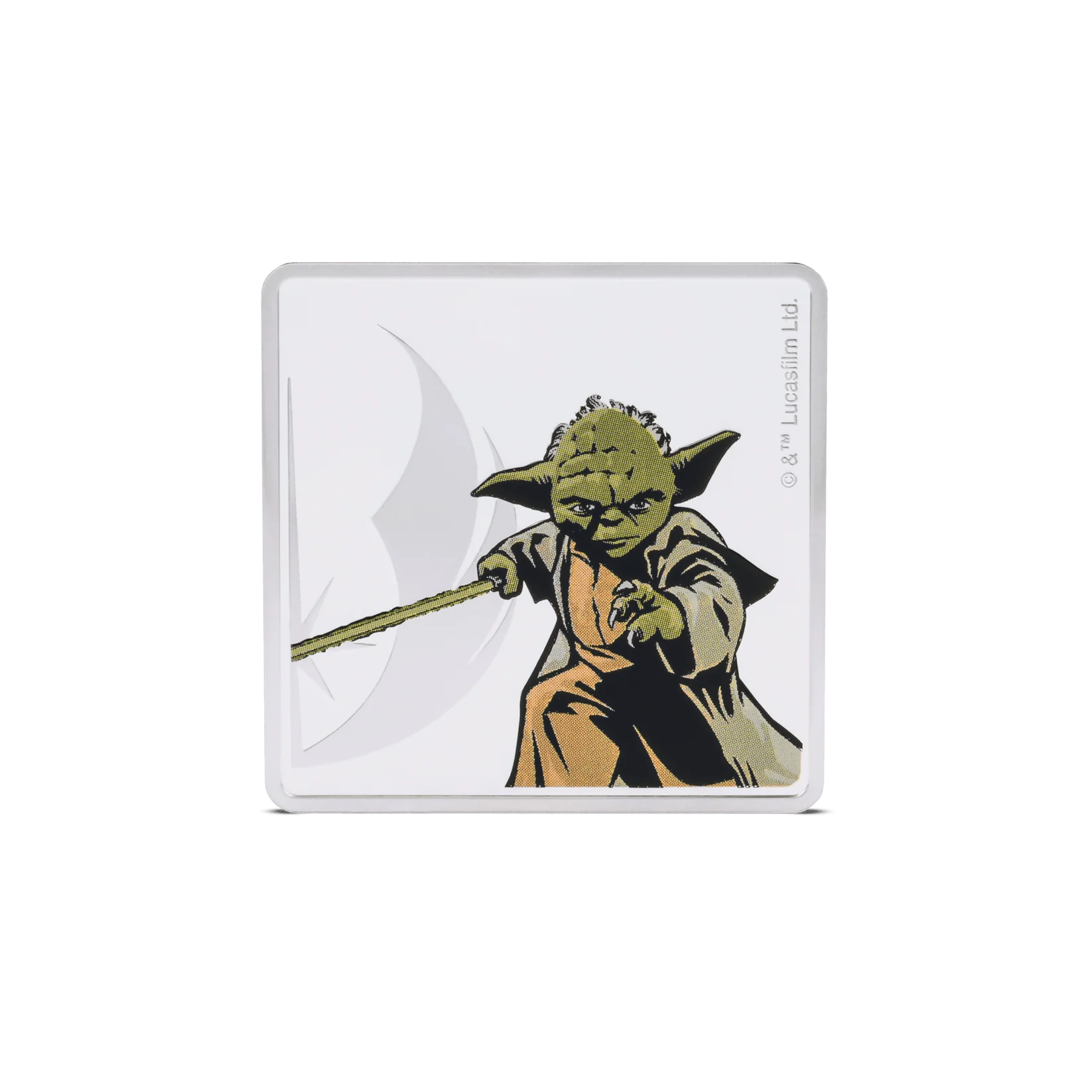 Star Wars Obi-Wan Kenobi and Yoda 1oz Silver Medallion