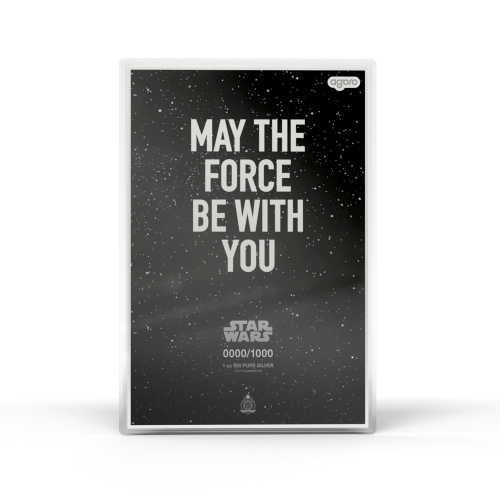 Star Wars Special Edition Poster - Return of the Jedi 1oz Silver Collectible Foil