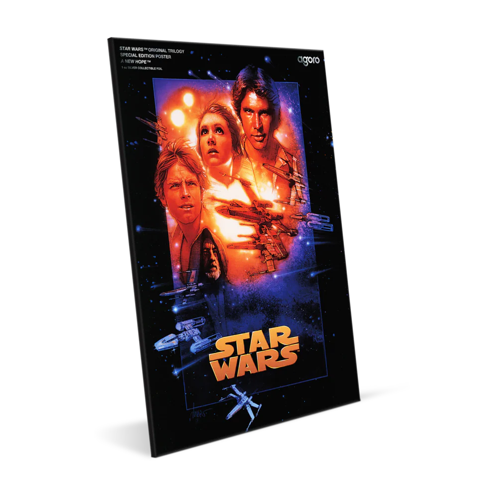 Star Wars Special Edition Poster - A New Hope 1oz Silver Foil