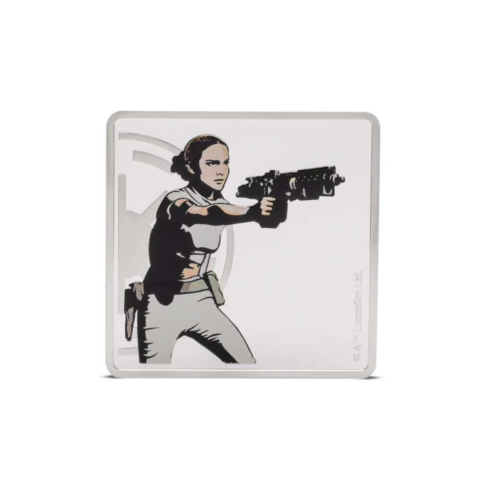 Star Wars Anakin Skywalker and Padmé Amidala 1oz Silver Medallion